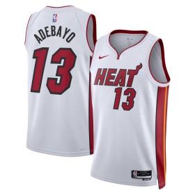 Camiseta Hombre Miami Heat Bam Adebayo 13 2022-23 Nike Association Edition Blanco Swingman